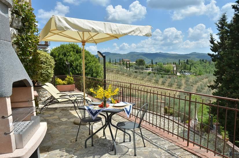 Casa Vacanze Vertine Gaiole in Chianti Bagian luar foto